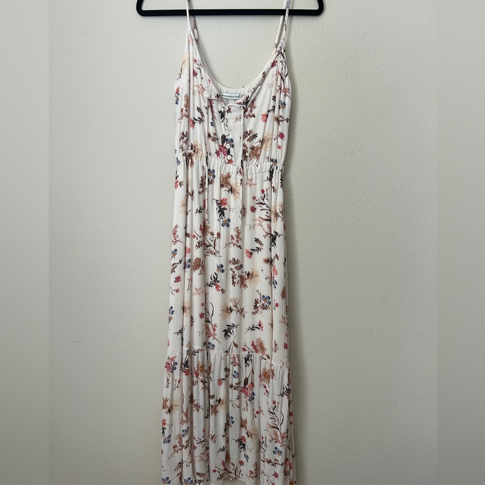 A&F spaghetti strap maxi dress